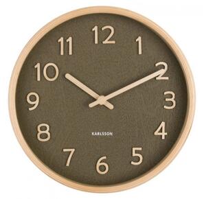 Designové nástěnné hodiny 5851MG Karlsson 22cm