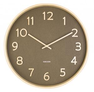 Designové nástěnné hodiny 5852MG Karlsson 40cm