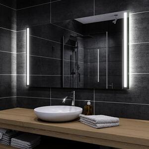 Koupelnové zrcadlo s LED podsvícením PARIS šířka: 40 cm, výška: 100 cm