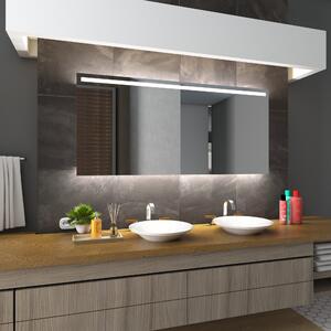 Koupelnové zrcadlo s LED podsvícením GIZA P šířka: 80 cm, výška: 40 cm