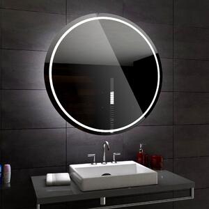 Koupelnové zrcadlo kulaté LONDON s LED podsvícením Ø 50 cm