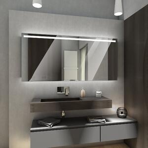 Koupelnové zrcadlo s LED podsvícením GIZA P šířka: 80 cm, výška: 60 cm