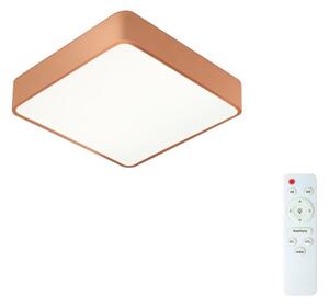 Brilagi - LED Stm. strop. svítidlo POOL SQUARE LED/36W/230V 40x40 cm bronzová+DO