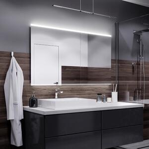 Koupelnové zrcadlo s LED podsvícením SEOUL šířka: 70 cm, výška: 60 cm