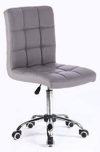 Židle na kolečkách TOLEDO - šedá