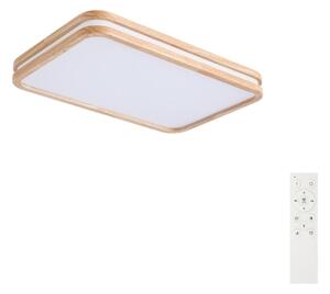 Brilagi - LED Stmív. svítidlo MOLINA SQUARE LED/54W/230V dub 60x40 cm + DO