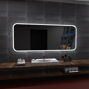 Koupelnové zrcadlo s LED podsvícením 80x90 cm OSAKA