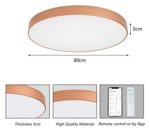 Brilagi-LED Stmív. svítidlo POOL SMART LED/100W/230V 80 cm Wi-Fi Tuya bronz+ DO