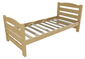 Vomaks Dětská postel M 004 NEW* Rozměr: 80 x 180 cm, Barva: surové dřevo
