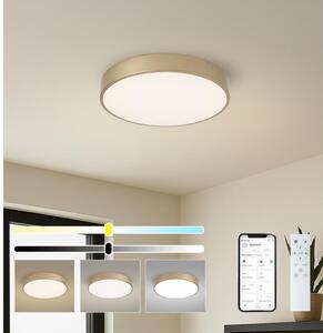 Brilagi-LED Stmív. svítidlo POOL SMART LED/48W/230V 40 cm Wi-Fi Tuya zlatá + DO