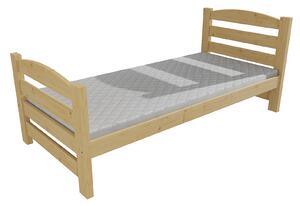 Vomaks Dětská postel M 004 NEW* Rozměr: 80 x 180 cm, Barva: surové dřevo