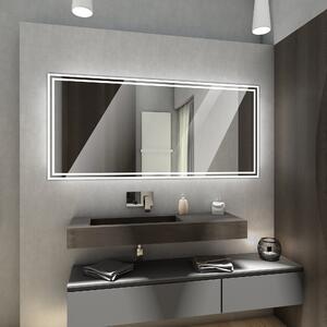 Koupelnové zrcadlo s LED podsvětlením 60x80cm WIEDEN
