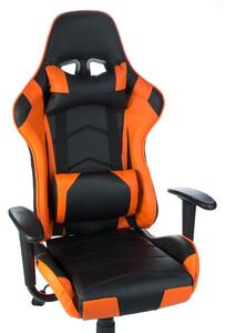 CorpoComfort Herní židle FIGHTER - oranžová