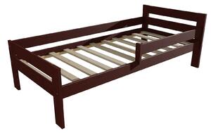 Vomaks Dětská postel M 009 NEW* se zábranou Rozměr: 90 x 160 cm, Barva: bezbarvý lak