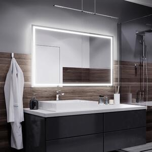 Koupelnové zrcadlo s LED podsvícením ATLANTA šířka: 60 cm, výška: 120 cm