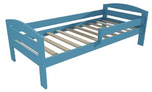 Vomaks Dětská postel M 010 NEW* se zábranou Rozměr: 70 x 160 cm, Barva: barva modrá