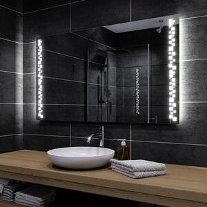 Koupelnové zrcadlo s LED podsvícením 140x100cm DETROIT