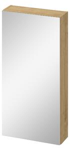 Cersanit City skříňka 40x14.1x80 cm se zrcadlem dub S584-114