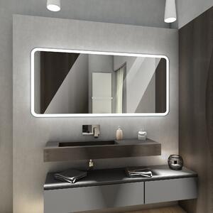 Koupelnové zrcadlo s LED podsvícením 75x65 cm OSAKA