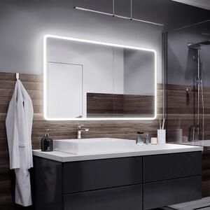 Koupelnové zrcadlo s LED podsvícením OSAKA šířka: 80 cm, výška: 40 cm