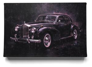 KRAFTHOUSE.EU Temná Elegance – obraz na plátno Premium Canvas | 100% bavlna | Různé rozměry Velikost: 30 x 20 cm