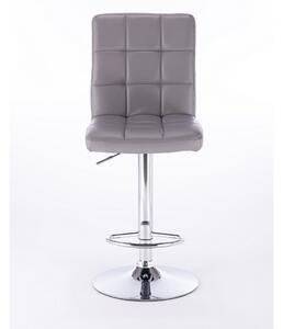 Barová židle TOLEDO - šedá