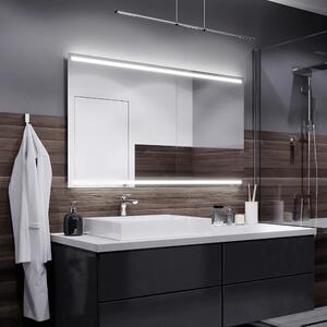 Koupelnové zrcadlo s LED podsvětlením DENVER šířka: 40 cm, výška: 40 cm