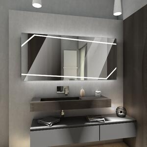 Koupelnové zrcadlo s LED osvětlením 60x40 cm MIAMI