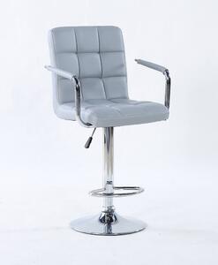 Barová židle VERONA - šedá