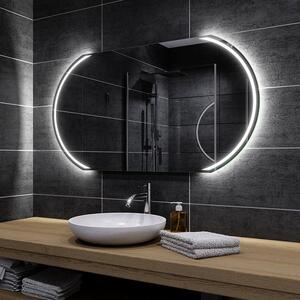 Koupelnové zrcadlo s LED podsvětlením 60x40 cm KAIR