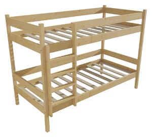 Vomaks Patrová postel PP 002 Rozměr: 80 x 180 cm, Barva: barva šedá, Prostor mezi lůžky: 80 cm