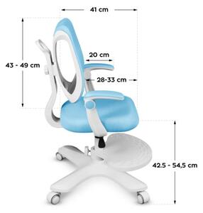 Dětská otočná židle Mark Adler Junior 4.6 Blue