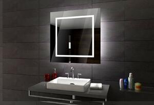 Koupelnové zrcadlo s LED osvětlením 90x80 cm SOFIA