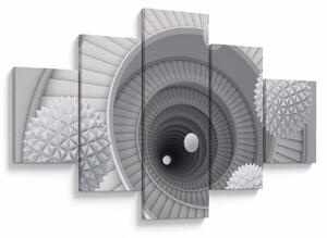 Obraz 3D abstrakce (125x70 cm)
