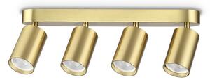 Stropní svítidlo 4x GU10 mosadzná IP20 Ideal Lux DYNAMITE 371351