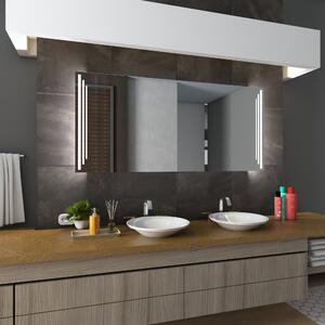 Koupelnové zrcadlo s LED podsvícením PRAGA šířka: 50 cm, výška: 70 cm