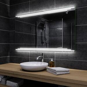 Koupelnové zrcadlo s LED podsvícením BIRMA šířka: 40 cm, výška: 50 cm