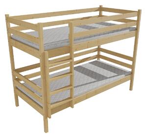 Vomaks Patrová postel PP 008 Rozměr: 80 x 180 cm, Barva: barva šedá, Prostor mezi lůžky: 80 cm