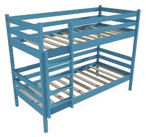 Vomaks Patrová postel PP 008 Rozměr: 80 x 180 cm, Prostor mezi lůžky: 80 cm, Barva: barva modrá