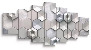 Obraz 3D abstrakce (210x100 cm)