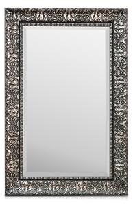 Casa Chic Manresa Nástěnné zrcadlo s dřevěným rámem obdélníkové 90 x 60 cm Vintage