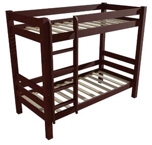 Vomaks Patrová postel 8X8 03B Rozměr: 80 x 180 cm, Barva: surové dřevo