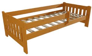 Vomaks Dětská postel DP 022 se zábranou Rozměr: 70 x 160 cm, Barva: barva bílá
