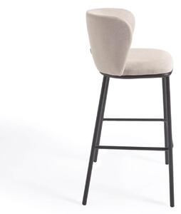 Barová židle arun 75 cm béžová