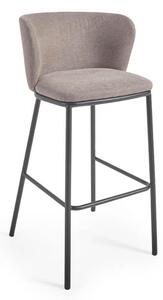 Barová židle arun 75 cm hnědá