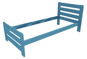 Vomaks Jednolůžková postel VMK001D Rozměr: 90 x 200 cm, Barva: barva modrá