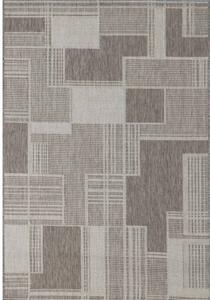 Vopi | Kusový koberec Flat 20632 coffe/natural - 140 x 200 cm