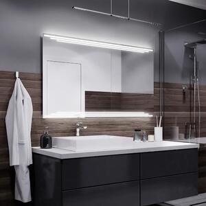 Koupelnové zrcadlo s LED podsvícením BIRMA šířka: 70 cm, výška: 60 cm