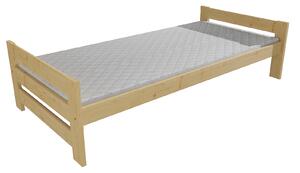 Vomaks Jednolůžková postel VMK006D Rozměr: 100 x 200 cm, Barva: moření ořech