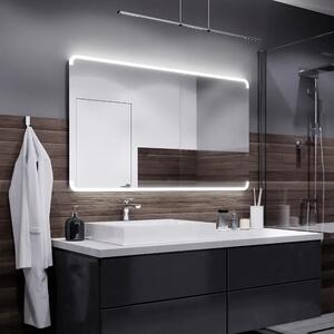 Koupelnové zrcadlo s LED podsvícením ASSEN šířka: 40 cm, výška: 40 cm